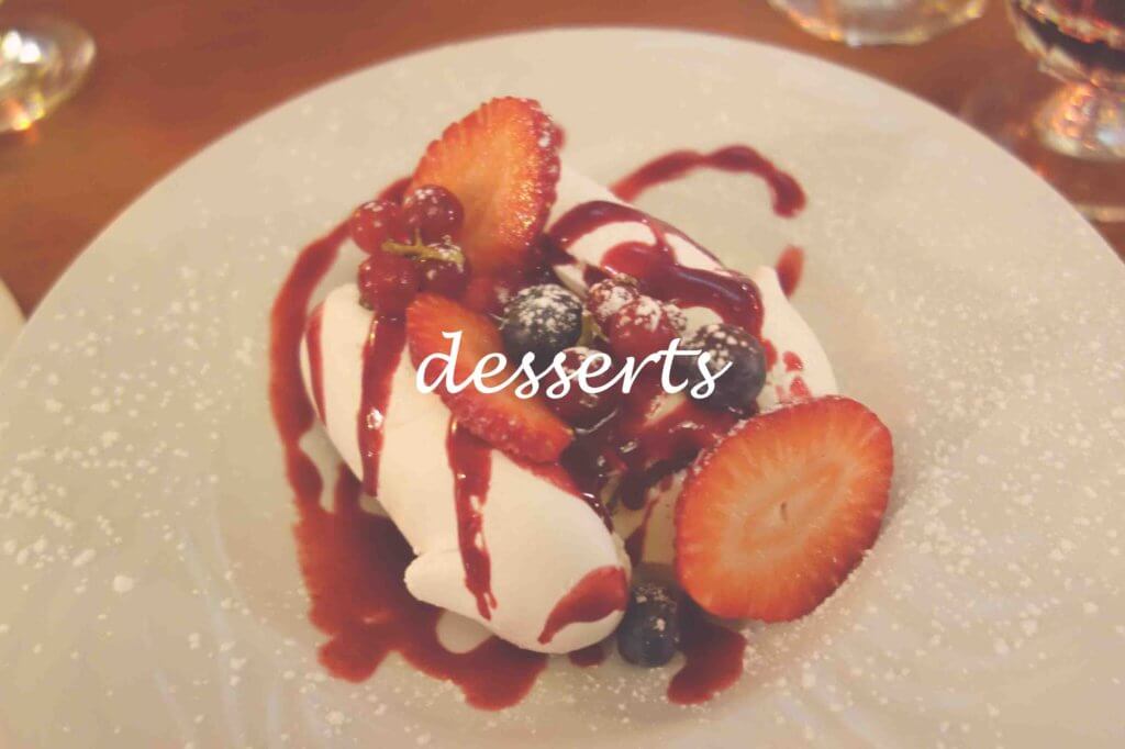 デザート Dessert