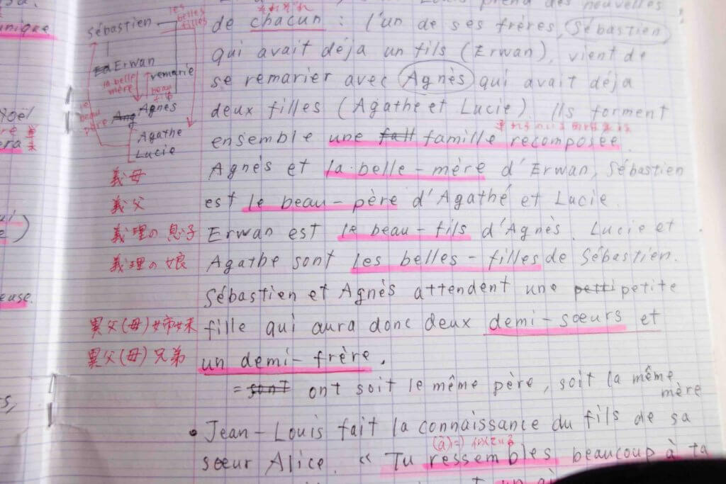 絶対に覚えられるフランス語単語の勉強のしかた 初級フランス語勉強ノート