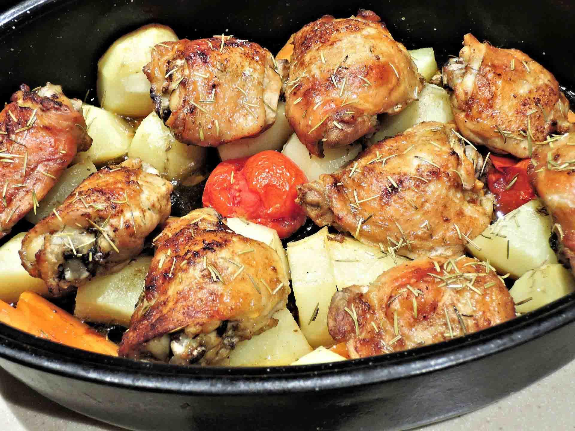 骨付き鶏もも肉のオーブン焼きの作りかた フランス男の手抜き料理だから超簡単 旅するおかし